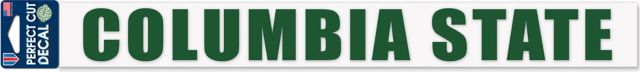 Columbia State Community College 2'' x 17'' Perfect Cut Decal