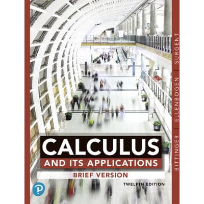 Calculus &amp; Its Applications, Brief (w/MyMathLab)