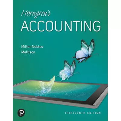MyLab Accounting with Pearson eText -- Access Card -- for Horngren's Accounting