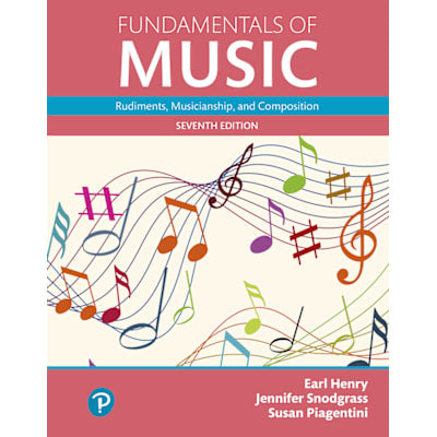 Pearson eText for Fundamentals of Music: Rudiments, Musicianship, &amp; Composition -- Instant Access