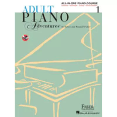 Adult Piano Adventures (All-in-One)(w/Media Online) (Bk1)